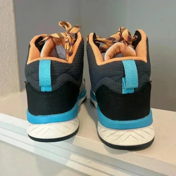 Bogs Sandstone Low CT Sneaker Womens 9.5 Gray Orange Lace Up Ankle Boots Shoes - Picture 6 of 10